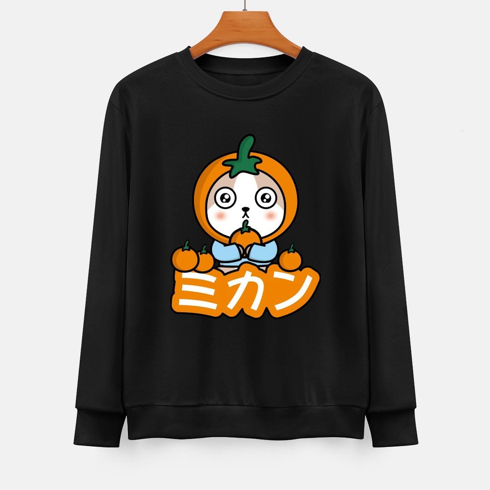 Front Patterned Long Sleeve TopEssentialFit TrueComfort